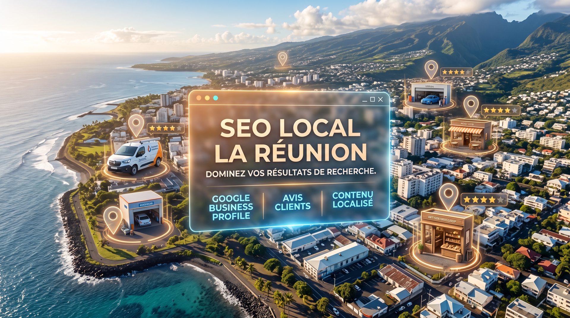 SEO local à La Réunion : Dominez vos résultats de recherche