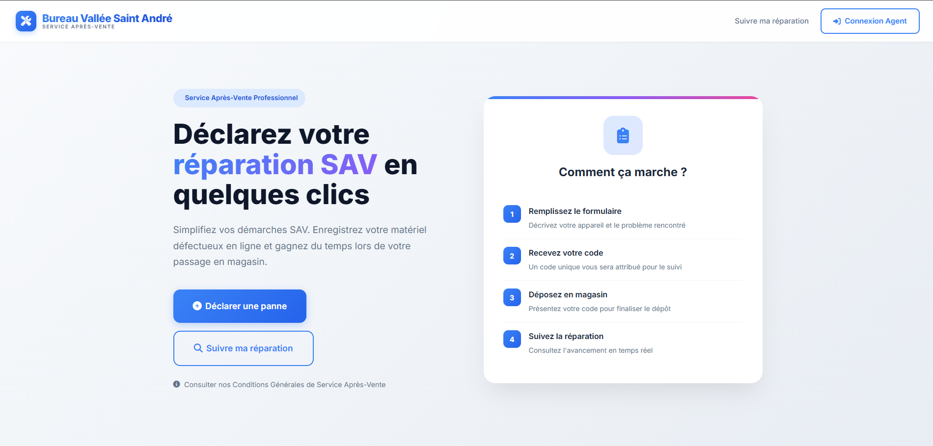 Centralisez et simplifiez votre Service Après-Vente